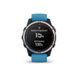 Смарт-часы Garmin Quatix 7 с голубым силиконовым ремешком 010-02540-61 фото 4