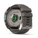 Смарт-годинник Garmin Fenix 9 (51 мм) з титановим корпусом і силіконовим ремінцем кольору гальки