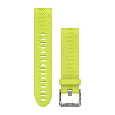 Ремешок Garmin QuickFit 20 для часов Fenix 5S желтый силиконовый 010-12491-13 фото