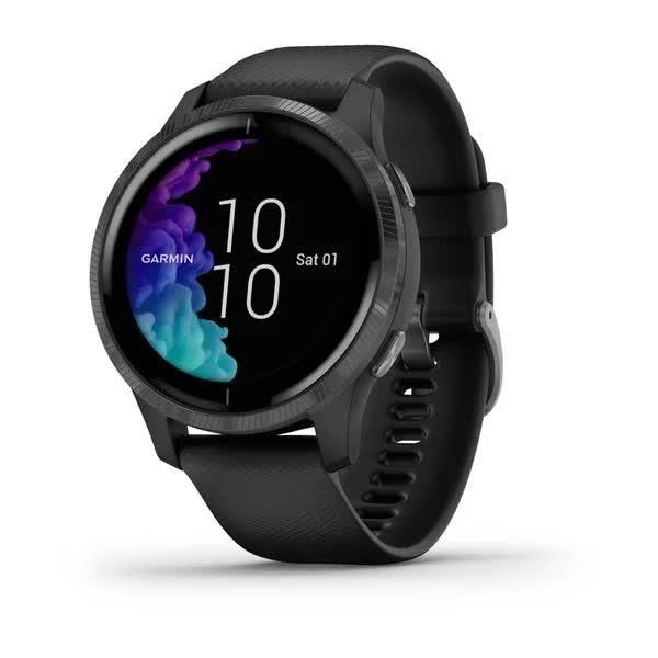 Смарт-часы Garmin Venu, цвет серый / черный 010-02173-13 фото