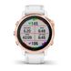 Смарт-годинник Garmin Fenix 6S Pro Rose Gold з білим ремінцем 010-02159-11 фото 5