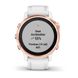 Смарт-годинник Garmin Fenix 6S Pro Rose Gold з білим ремінцем 010-02159-11 фото 3