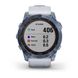 Смарт-часы Garmin Fenix 7X Sapphire Solar титановые DLC цвета синий минерал с белым ремешком 010-02541-15 фото 8