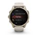 Смарт-часы Garmin Fenix 8 – 43 мм, AMOLED Sapphire, золотистые с силиконовым ремешком цвета туманный серый/темный песчаник 010-02903-11 фото 7