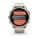 Смарт-часы Garmin Fenix 8 – 43 мм, AMOLED Sapphire, золотистые с силиконовым ремешком цвета туманный серый/темный песчаник 010-02903-11 фото 11