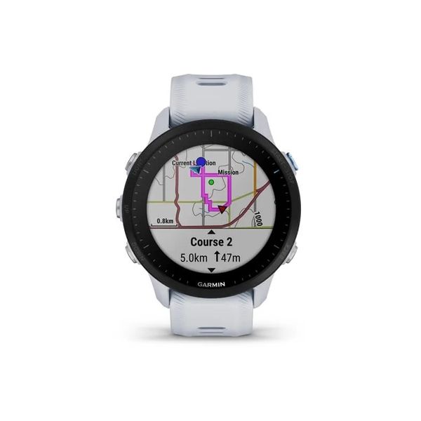 Смарт-годинник Garmin Forerunner 955, колір білий камінь 010-02638-31 фото