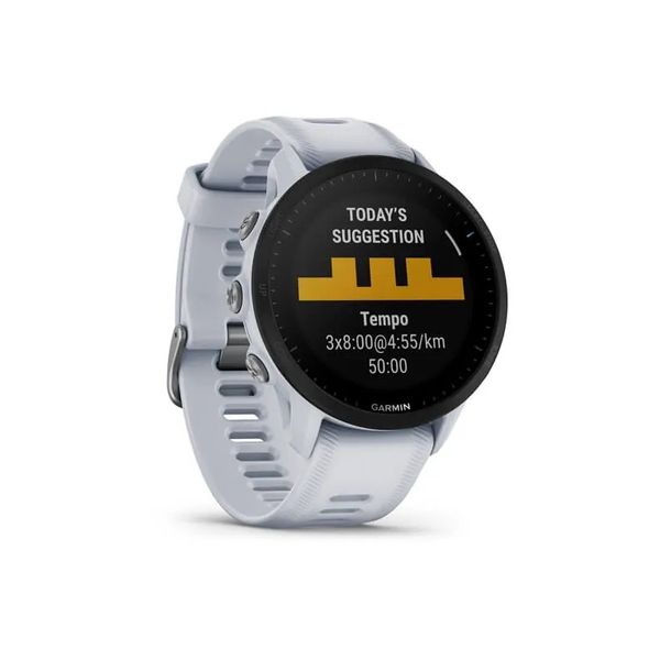 Смарт-часы Garmin Forerunner 955, цвет белый камень 010-02638-31 фото