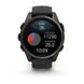 Смарт-часы Garmin Fenix 8 – 43 мм, AMOLED Sapphire, титан с DLC-покрытием Carbon Gray и силиконовым ремешком черного/серого цвета 010-02903-21 фото 9