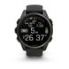 Смарт-годинник Garmin Fenix 8 – 43 мм, AMOLED Sapphire, титан з DLC-покриттям Carbon Gray та силіконовим ремінцем чорного/сірого кольору 010-02903-21 фото 8