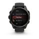 Смарт-часы Garmin Fenix 8 – 43 мм, AMOLED Sapphire, титан с DLC-покрытием Carbon Gray и силиконовым ремешком черного/серого цвета 010-02903-21 фото 7