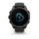 Смарт-годинник Garmin Fenix 8 – 43 мм, AMOLED Sapphire, титан з DLC-покриттям Carbon Gray та силіконовим ремінцем чорного/сірого кольору 010-02903-21 фото 4