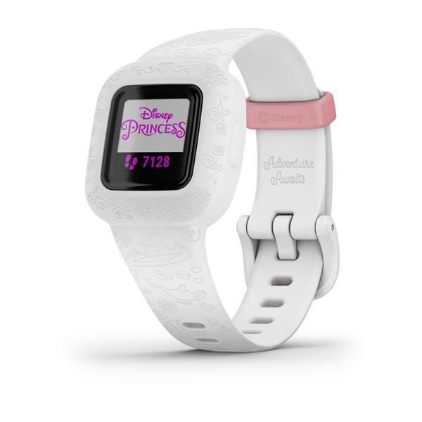 Дитячий фітнес-годинник Garmin Vivofit jr.3 Disney Princess на білому ремінці
