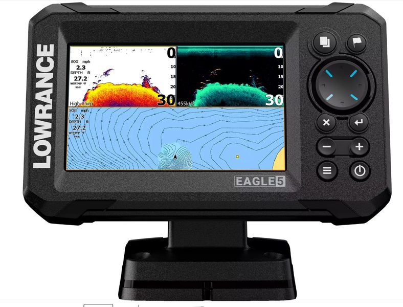 Ехолот Lowrance Eagle 5 з датчиком SplitShot HD 000-16112-001 фото