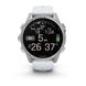 Смарт-годинник Garmin Fenix 8 – 43 мм, AMOLED, сріблястий із силіконовим ремінцем кольору білий камінь 010-02903-00 фото 8