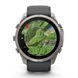 Смарт-часы Garmin Fenix 9 Pro (51 мм) с титановым корпусом и графитово-черным силиконовым ремешком