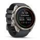 Смарт-часы Garmin Fenix 9 Pro (51 мм) с титановым корпусом и графитово-черным силиконовым ремешком