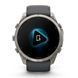 Смарт-часы Garmin Fenix 9 Pro (51 мм) с титановым корпусом и графитово-черным силиконовым ремешком