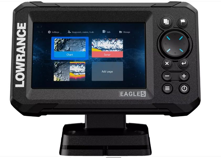 Ехолот Lowrance Eagle 5 з датчиком SplitShot HD 000-16112-001 фото