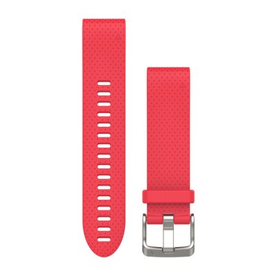 Ремешок Garmin QuickFit 20 для часов Fenix 5S красный силиконовый 010-12491-14 фото