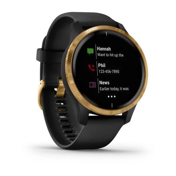 Смарт-часы Garmin Venu золотисто-черные 010-02173-33 фото