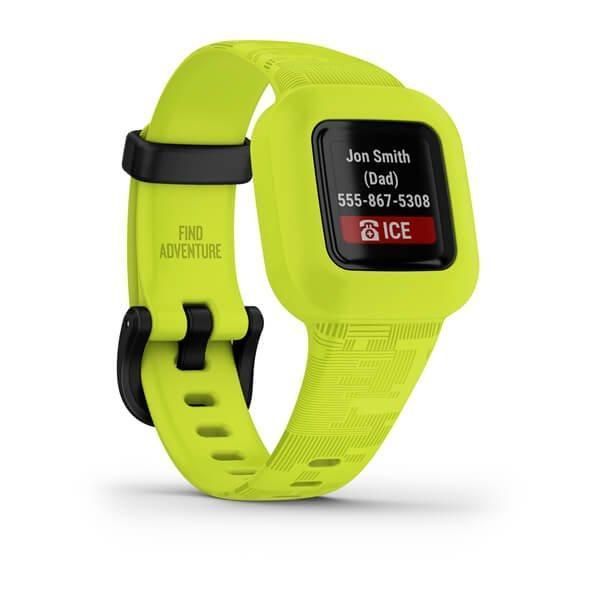 Дитячий фітнес-годинник Garmin Vivofit jr.3 Digi Camo на жовтому ремінці