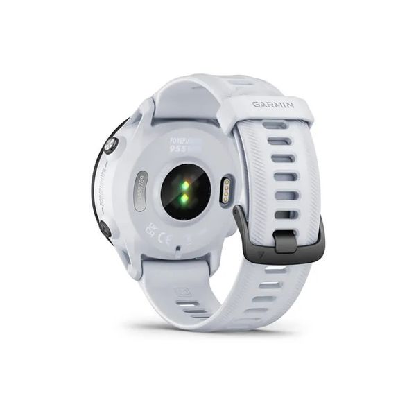 Смарт-годинник Garmin Forerunner 955 Solar, колір білий камінь 010-02638-21 фото