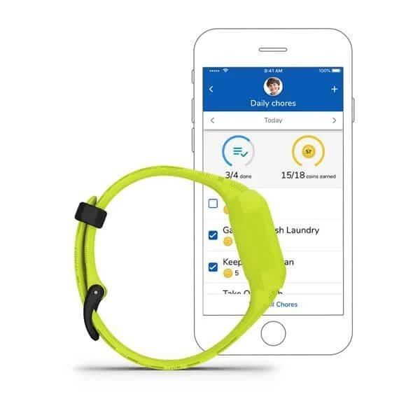 Дитячий фітнес-годинник Garmin Vivofit jr.3 Digi Camo на жовтому ремінці