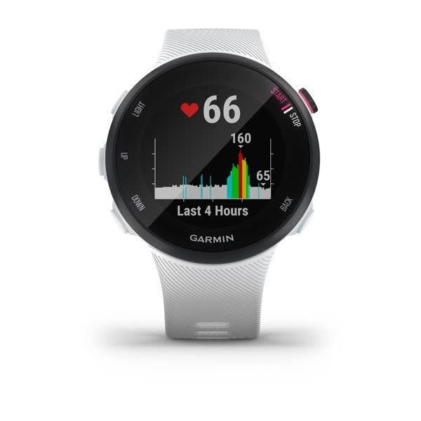 Біговий смарт-годинник Garmin Forerunner 45S білий 010-02156-10 фото