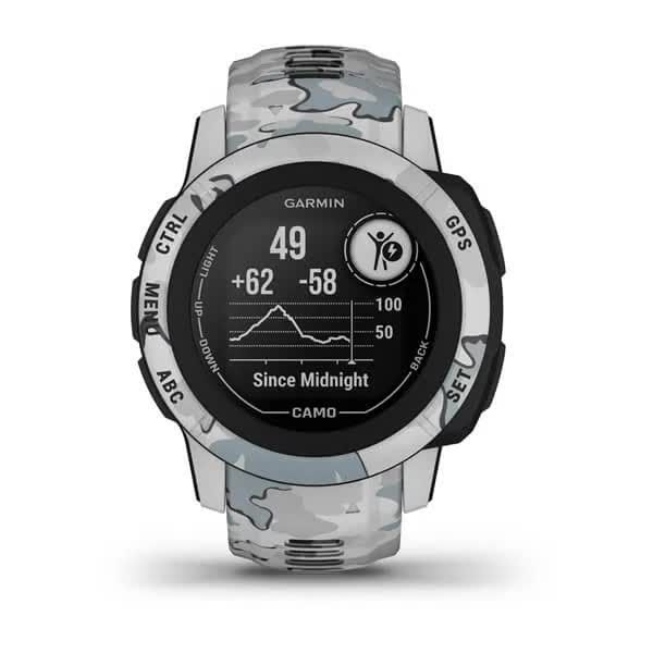 Смарт-часы Garmin Instinct 2S Camo Edition светло-серые 010-02563-03 фото