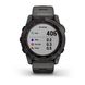 Смарт-годинник Garmin Fenix 7X Sapphire Solar титановий сірий карбон DLC з титановим ремінцем 010-02541-27 фото 8