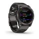 Смарт-годинник Garmin Fenix 7X Sapphire Solar титановий сірий карбон DLC з титановим ремінцем 010-02541-27 фото 3