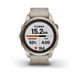 Смарт-часы Garmin Fenix 7S Pro - Sapphire Solar Edition - нежно-золотистые с кожаным ремешком песочного цвета 010-02776-30 фото 10