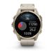 Смарт-часы Garmin Fenix 8 – 43 мм, AMOLED Sapphire, золотистые с кожаным ремешком цвета серый известняк 010-02903-40 фото 10