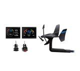 Комплект Garmin для парусной яхты с двумя судовыми приборами GMI 40, беспроводным датчиком ветра gWind и датчиками глубины, скорости и температуры воды GDT 43 и GST 43