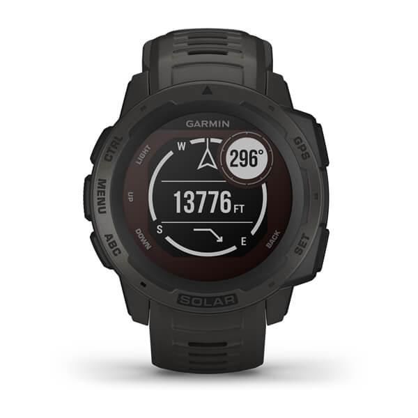 Смарт-часы Garmin Instinct Solar Graphite 010-02293-00 фото