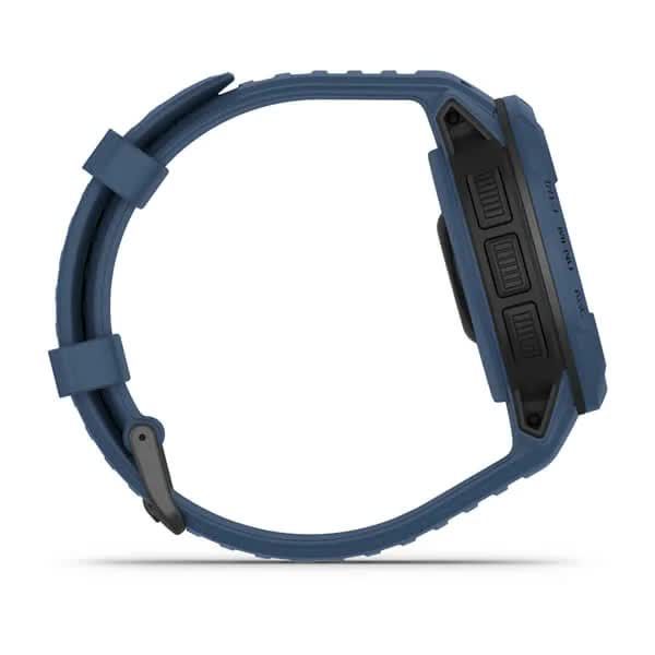 Смарт-часы наручные Garmin Instinct Crossover Solar синие 010-02730-02 фото