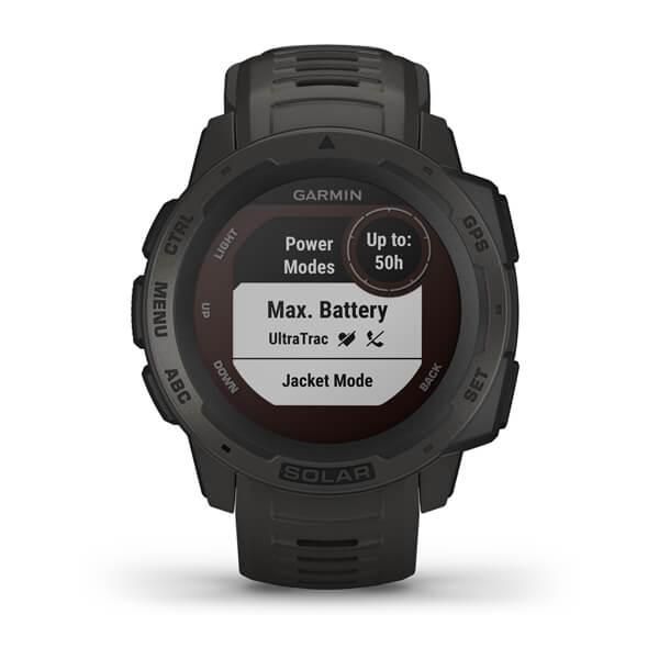 Смарт-годинник Garmin Instinct Solar Graphite 010-02293-00 фото