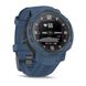 Смарт-годинник наручний Garmin Instinct Crossover Solar синій 010-02730-02 фото 3