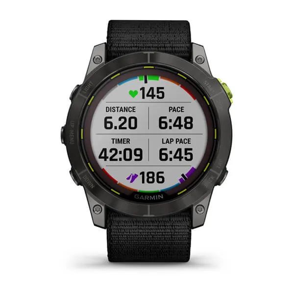 Смарт-годинник Garmin Enduro 2 з чорним нейлоновим ремінцем 010-02754-01 фото