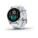 Смарт-годинник Garmin Fenix 7S сріблястий з білим ремінцем 010-02539-03 фото 1