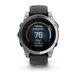 Смарт-часы Garmin Fenix E – 47 мм, AMOLED, нержавеющая сталь с черным силиконовым ремешком 010-03025-00 фото 8