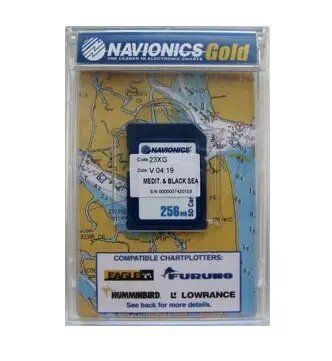 Карта Navionics Gold "Дніпро, Середземне та Чорне море" 43XG фото