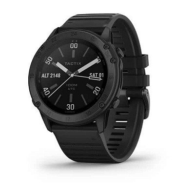 Смарт-часы Garmin Tactix Delta черные с черным ремешком 010-02357-01 фото