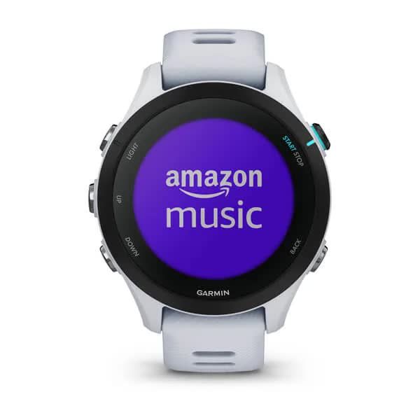 Смарт-часы Garmin Forerunner 255S Music, цвет белый камень 010-02641-33 фото