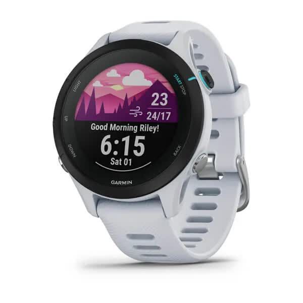 Смарт-часы Garmin Forerunner 255S Music, цвет белый камень 010-02641-33 фото