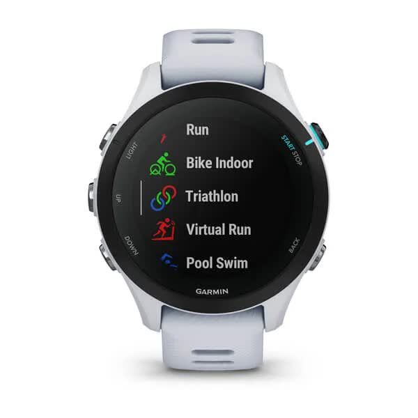 Смарт-годинник Garmin Forerunner 255S Music, колір білий камінь 010-02641-33 фото