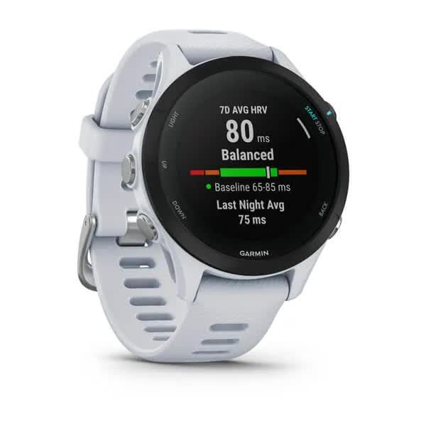 Смарт-годинник Garmin Forerunner 255S Music, колір білий камінь 010-02641-33 фото