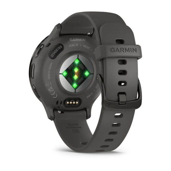 Смарт-часы Garmin Venu 3s, безель из нержавеющей стали с корпусом цвета гальки и силиконовым ремешком 010-02785-00 фото