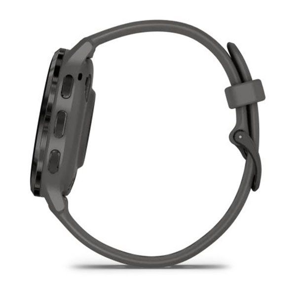 Смарт-часы Garmin Venu 3s, безель из нержавеющей стали с корпусом цвета гальки и силиконовым ремешком 010-02785-00 фото