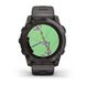 Смарт-часы Garmin Fenix ​​7X Pro - Sapphire Solar Edition - темно-серый титан DLC Carbon с титановым браслетом 010-02778-30 фото 5